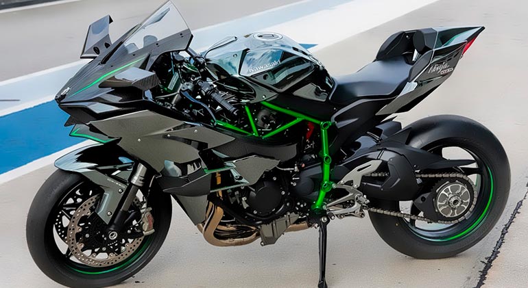 мотоцикл NINJA-H2R компании Kawasaki