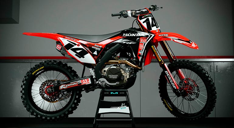 мотоцикл CRF-450-R компании Honda