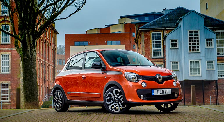 автомобиль A класса Renault Twingo 