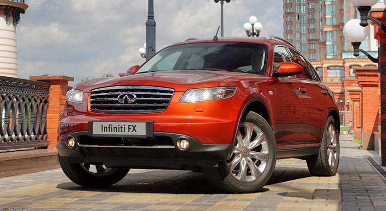 автомобиль infiniti fx35