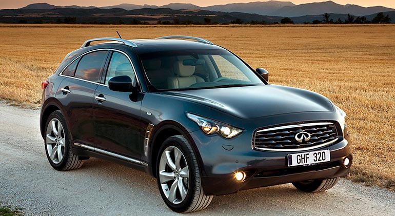 автомобиль J класса Infiniti FX