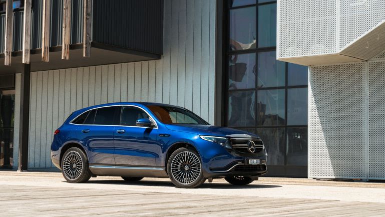 Mercedes EQC электромобиль фото