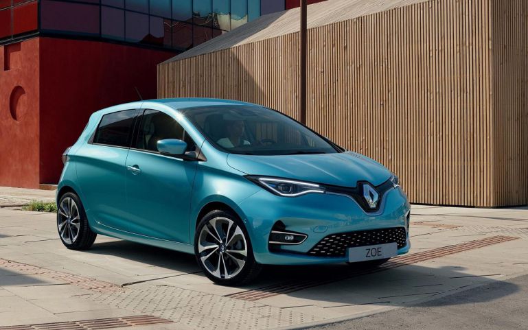 renault-zoe электромобиль фото