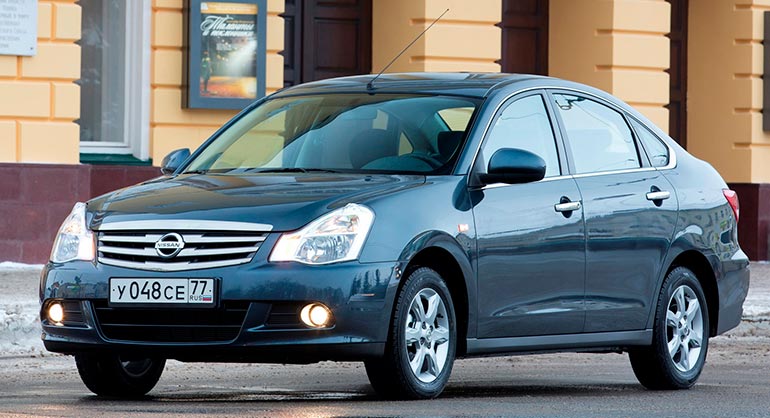 автомобиль nissan almera