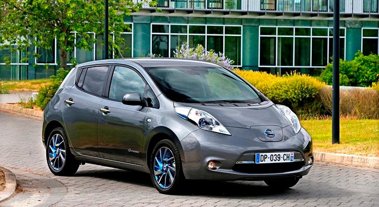 автомобиль nissan leaf