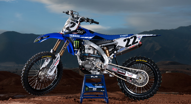 как выглядит кроссовый мотоцикл на примере Ямаха YZ450F