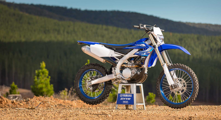 Одно из первых мест рейтинга - мотоцикл Yamaha WR250F